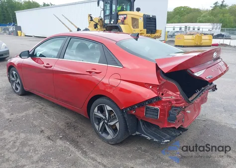 2022 Hyundai Elantra Limited z USA, uszkodzony, nr VIN KMHLP4AG3NU229036